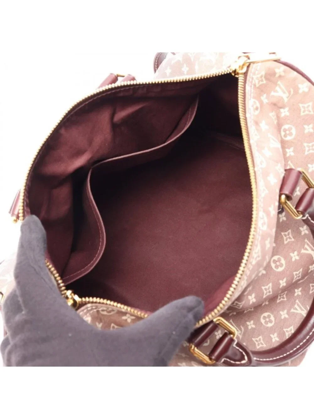 Louis Vuitton Handbag Speedy Bandouliere 30 Monogram Idylle 2-Way Sepia Canvas